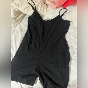 black one piece romper/jumpsuit from PRIMARK. size large